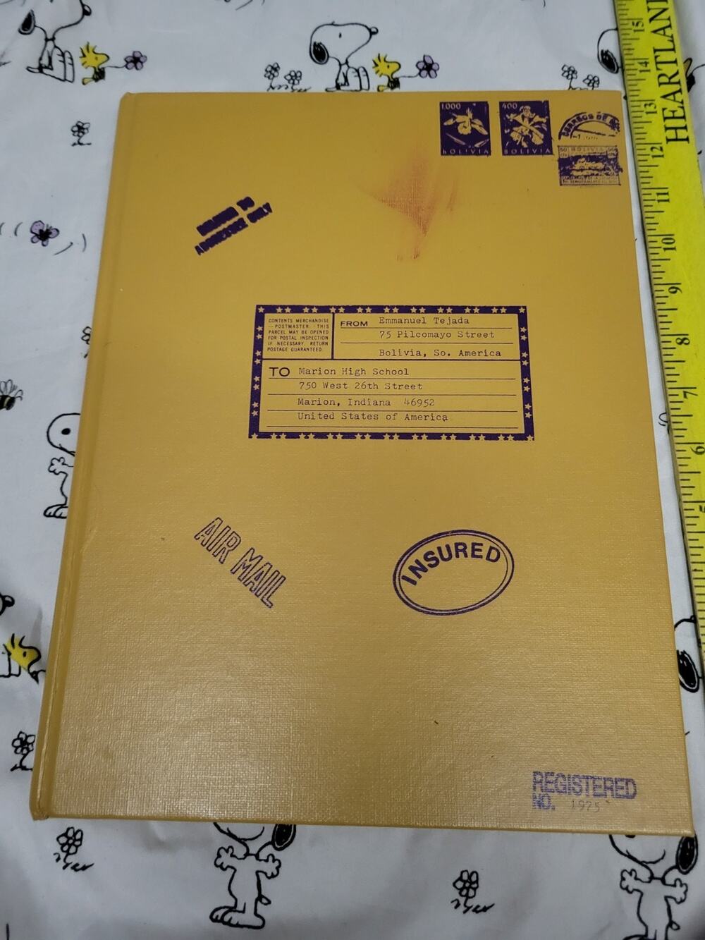 Cactus 1975 Marion Indiana Yearbook
